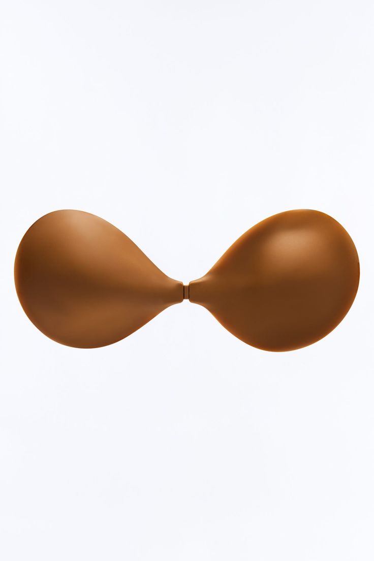 Women's Unseen Silicone Sticky Bra in Brown