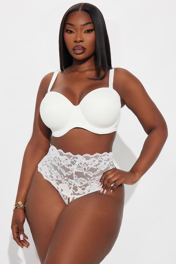 Panty - White unique size Medium